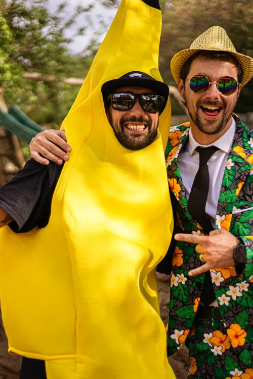 Fotógrafo de bodas de disfraces en el Garraf