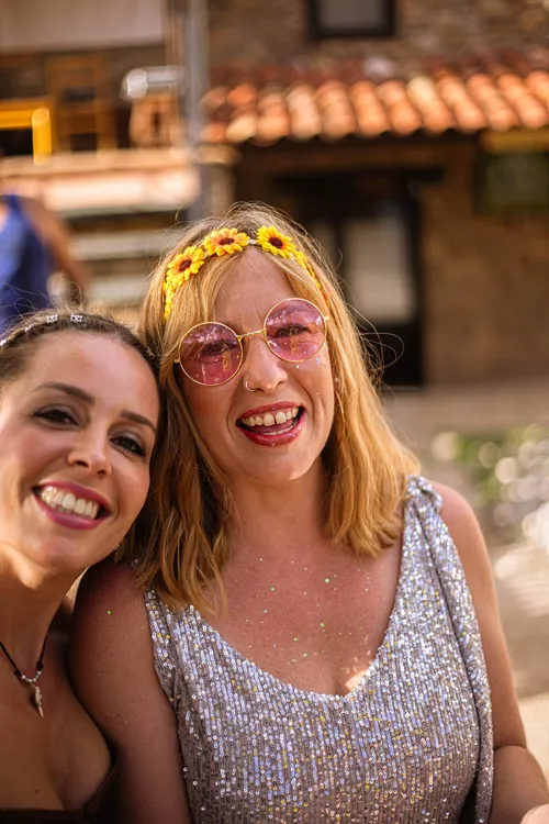 Fotógrafo de bodas en el Garraf, fiesta de disfraces