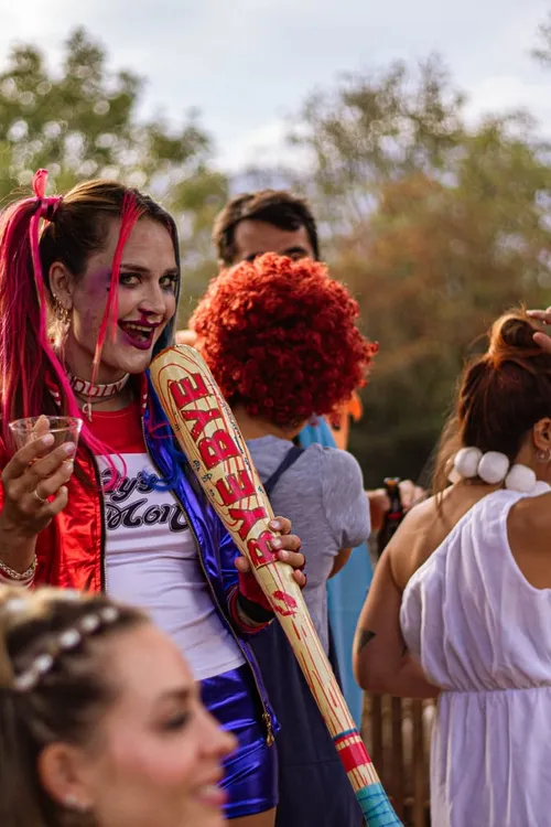 Fotógrafo de bodas en Sitges, fiesta de disfraces