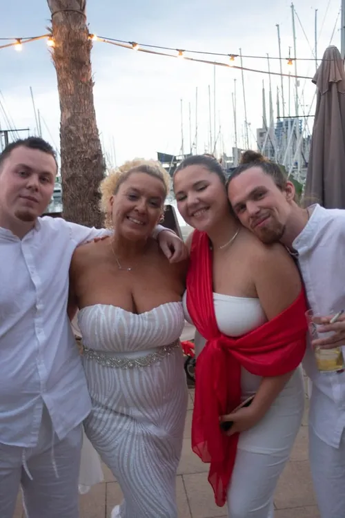 La familia de la novia